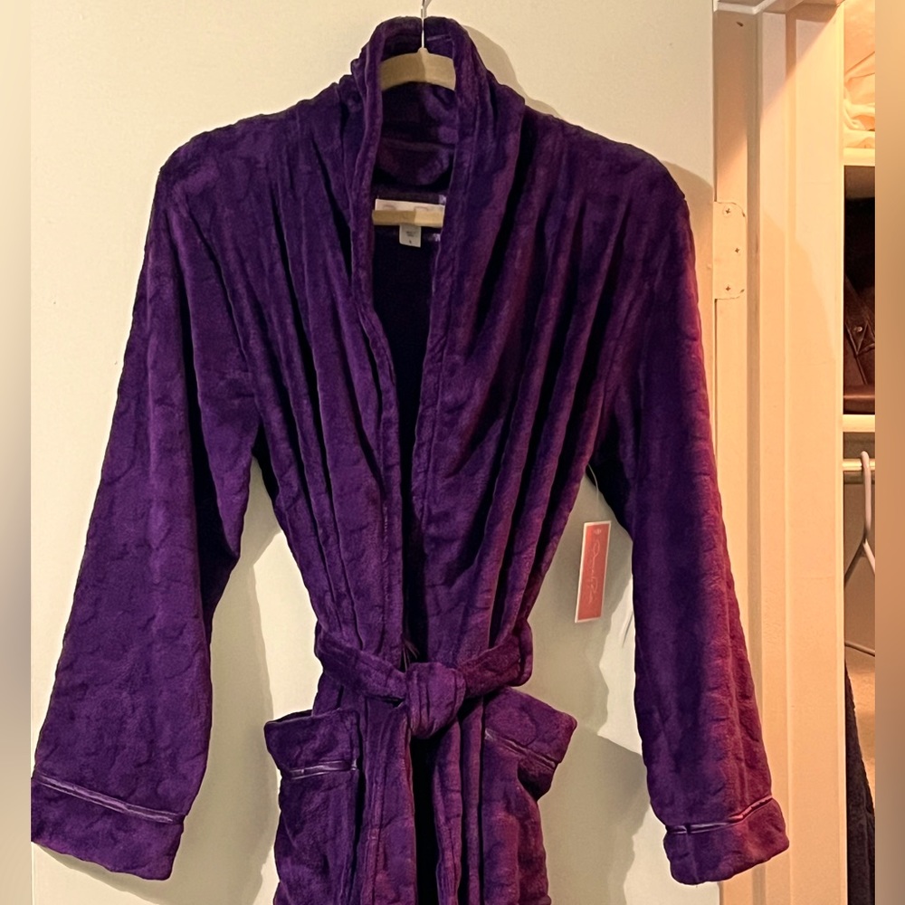 🆕 Oscar de la Renta Purple Robe 🆕